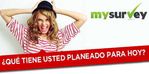 ¿Qué tiene USTED planeado para hoy?