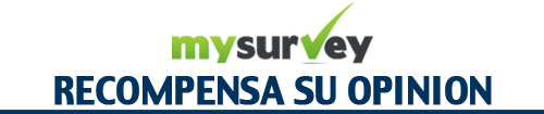 MYSURVEY RECOMPENSA SU OPINION