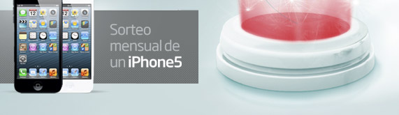 Sorteo mensual de un Iphone5