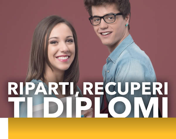 Riparti, recuperi, ti diplomi.