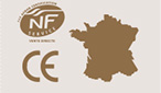 Entreprise Française certifiée NF + CE