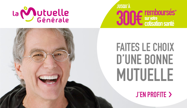 jusqu'à 300€ remboursés* sur votre cotisation santé !. Faites le choix d'une bonne mutuelle j'en profite 