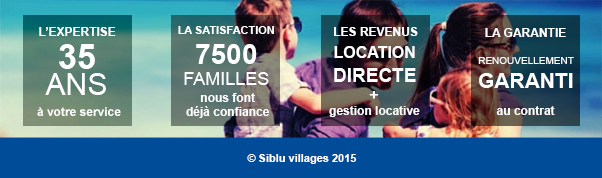 depuis 35 ans   |   7500 familles   |   location directe   |   renouvellement garanti