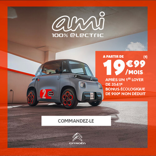 CITROËN AMI 100% ËLECTRIC - À partir de 6900€