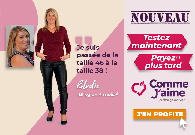 Elodie a perdu 15 kg en 4 mois